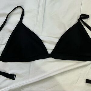 J. Crew Classic Black Bikini Top